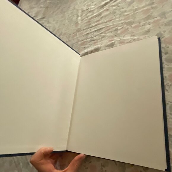 Blue Hardcover BLANK, Unruled Journal - Never Used - Picture 3 of 5